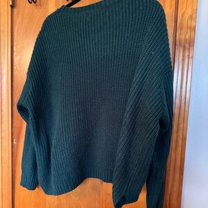 Women's Green Sweater